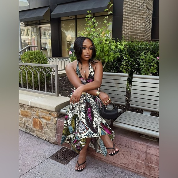 🔥🔥Zara ZW collection printed halter dress - Picture 9 of 12